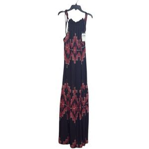 Polo Ralph Lauren Womens  Dress Black S Lace-Trim Pleated